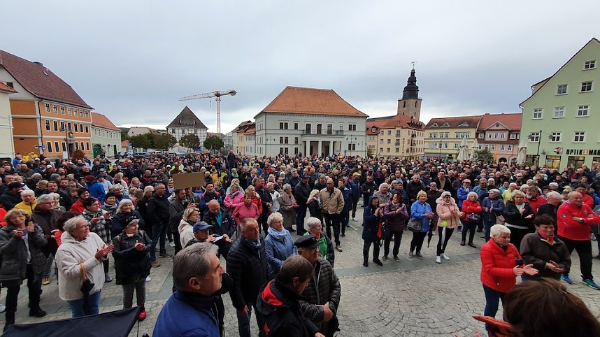 Montagsmarsch in Sondershausen