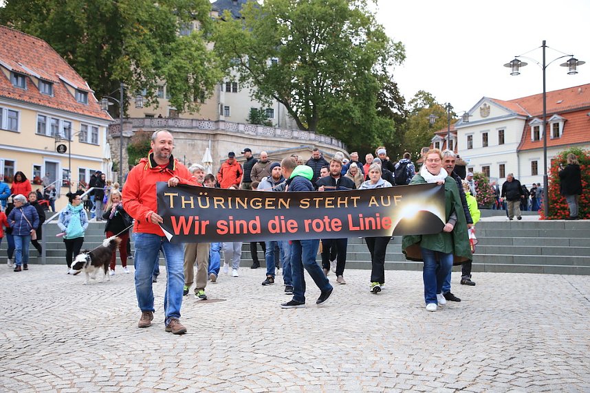 Montagsmarsch in Sondershausen