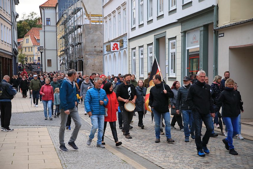Montagsmarsch in Sondershausen