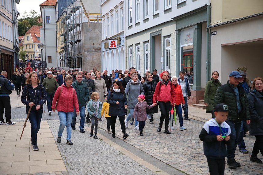 Montagsmarsch in Sondershausen