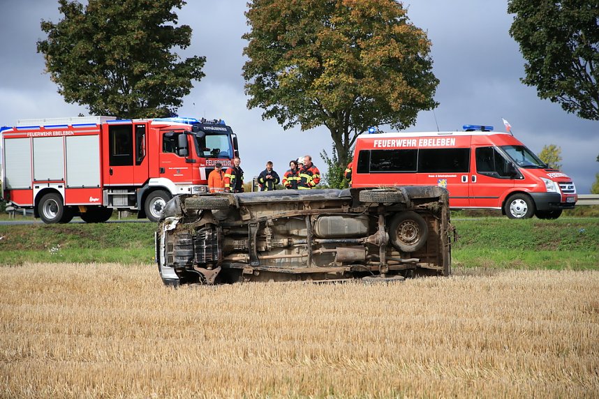 Unfall bei Ebeleben