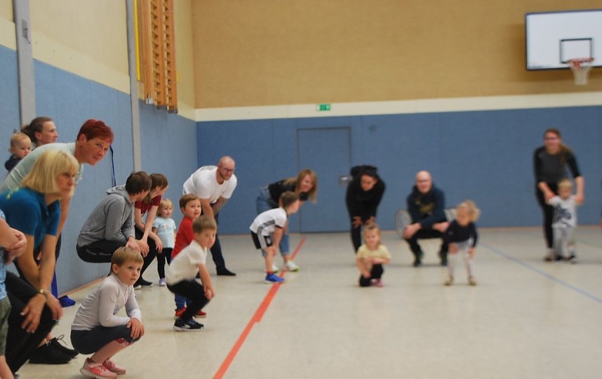 Familiensportfest in der "Kindervilla"