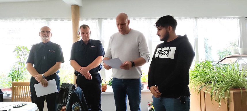 Jahreshauptversammlung bei der Feuerwehr