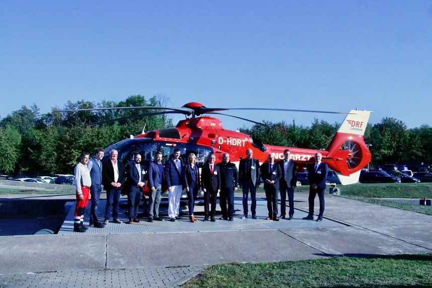 Festakt zum 30. Jubil&auml;um f&uuml;r "Christoph 37"