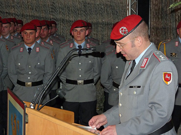 Gel&ouml;bnis unter Tage