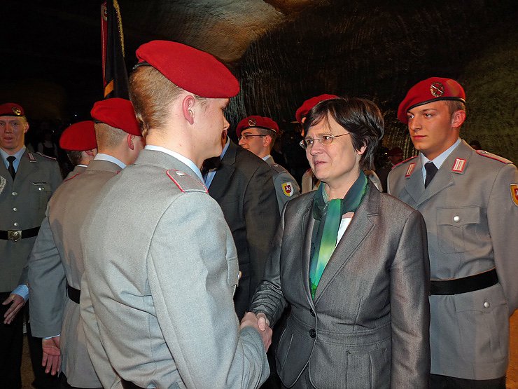 Gel&ouml;bnis unter Tage