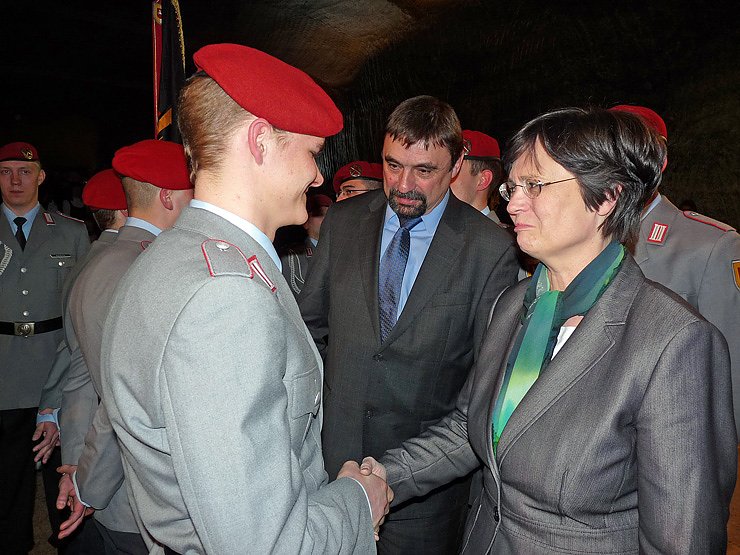 Gel&ouml;bnis unter Tage