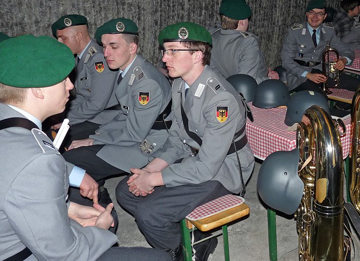 Gel&ouml;bnis unter Tage