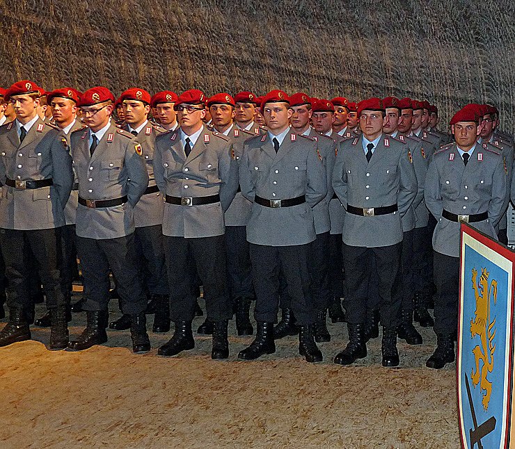 Gel&ouml;bnis unter Tage