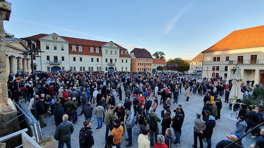 Am 3. Oktober in der Stadt Sondershausen