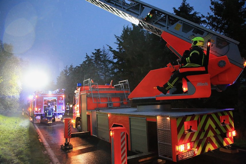 Scheunenbrand bei Otterstedt