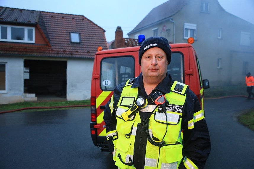 Scheunenbrand bei Otterstedt