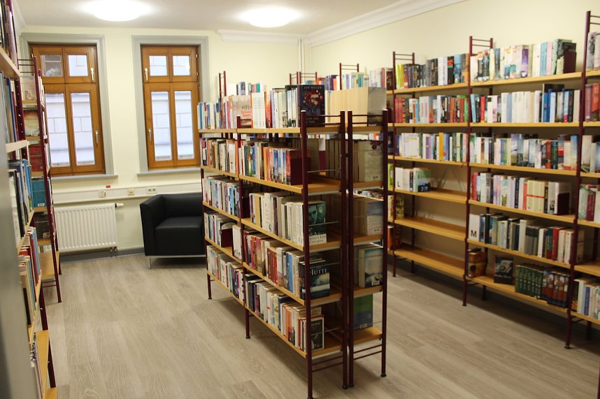 Neue Bibliothek Johann Wezel im "Schwan" in Sondershausen