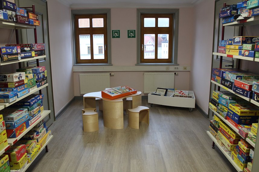 Neue Bibliothek Johann Wezel im "Schwan" in Sondershausen