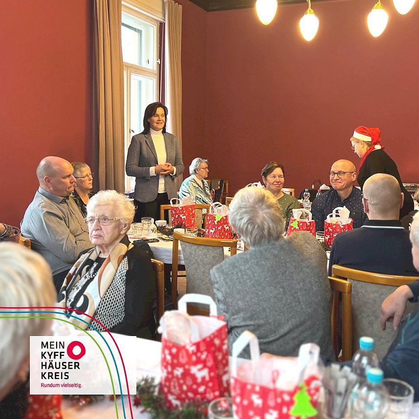 Weihnachtsfeier beim Verband der Behinderten