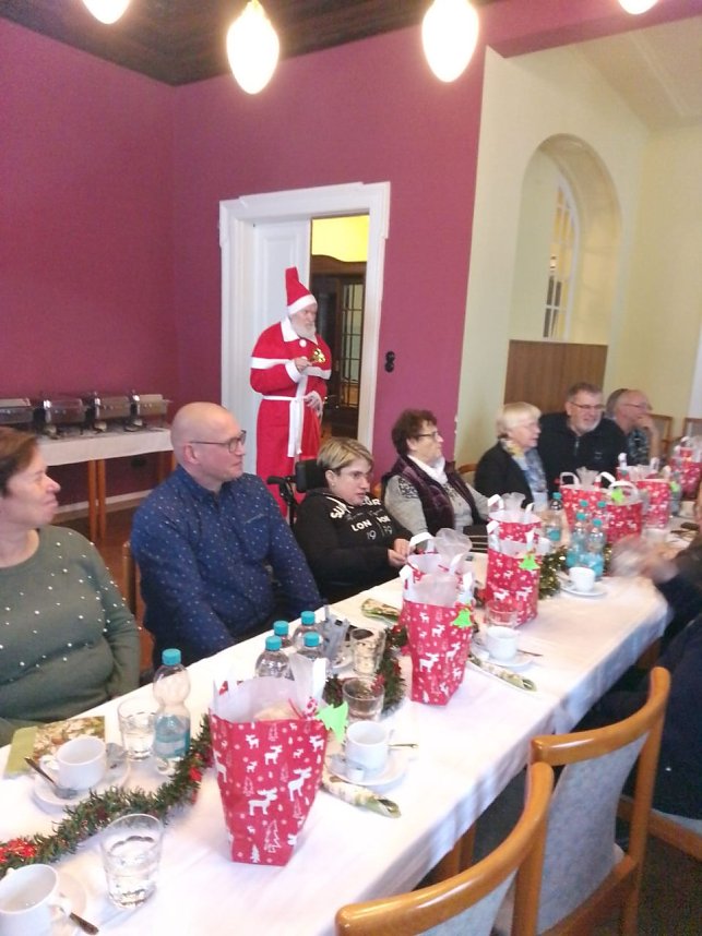 Weihnachtsfeier beim Verband der Behinderten
