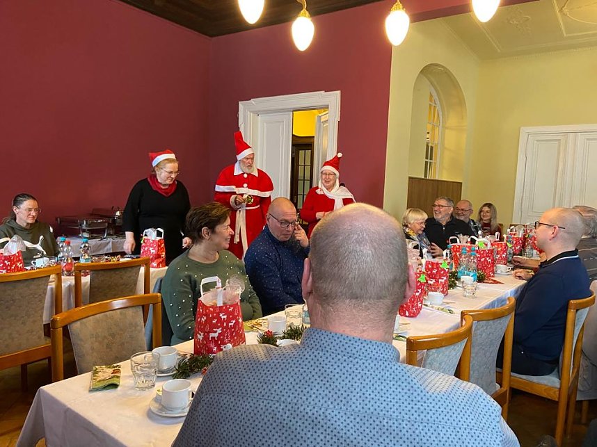 Weihnachtsfeier beim Verband der Behinderten