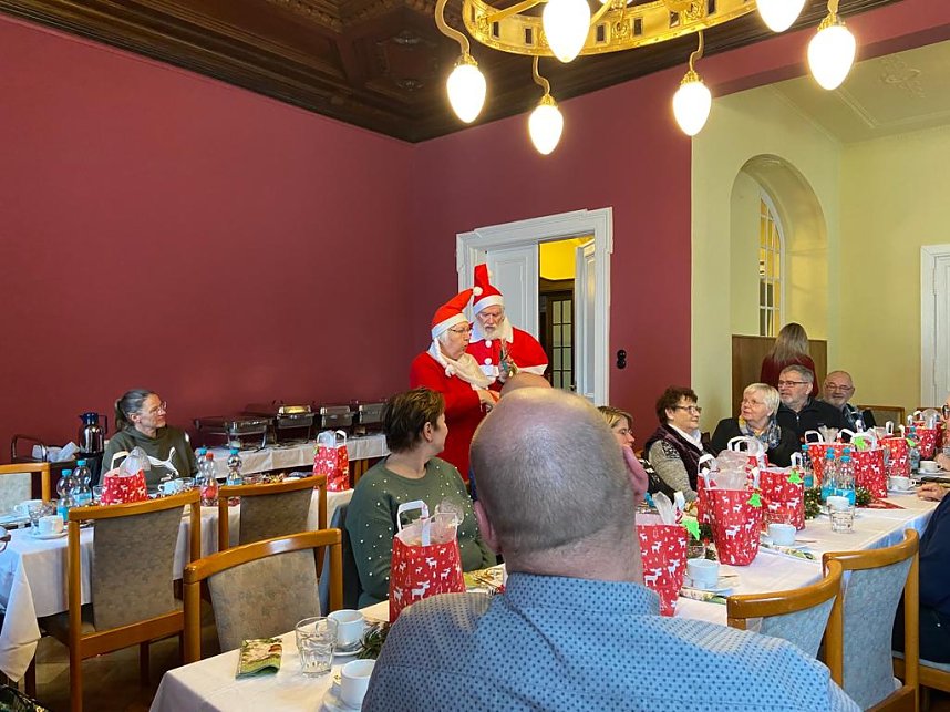 Weihnachtsfeier beim Verband der Behinderten