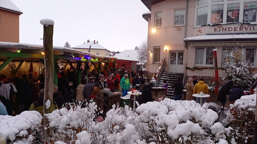 Weihnachtsmarkt in der Kindervilla in Bad Frankenhausen bot den Besuchern viele &Uuml;berraschungen