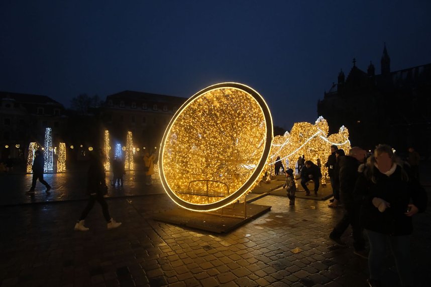 Peter Blei unterwegs in Magdeburg