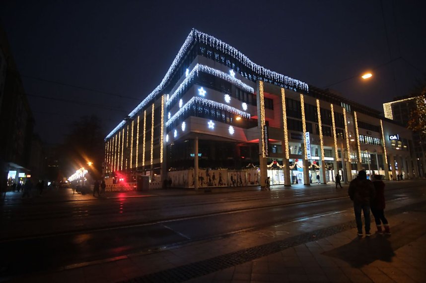 Peter Blei unterwegs in Magdeburg