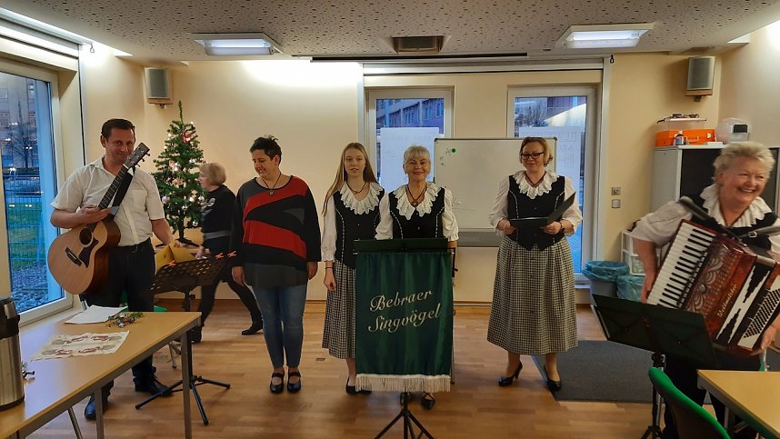 DRK-Kyffh&auml;userkreisverband feierte Nikolaus mit z&uuml;nftiger Musik