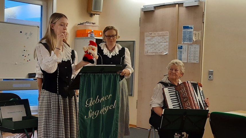 DRK-Kyffh&auml;userkreisverband feierte Nikolaus mit z&uuml;nftiger Musik