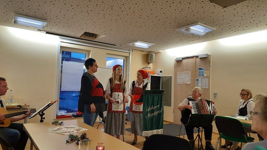 DRK-Kyffh&auml;userkreisverband feierte Nikolaus mit z&uuml;nftiger Musik