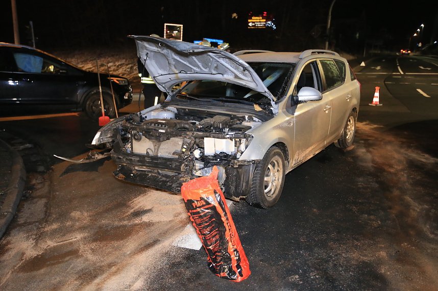 Unfall heute Abend in Sondershausen