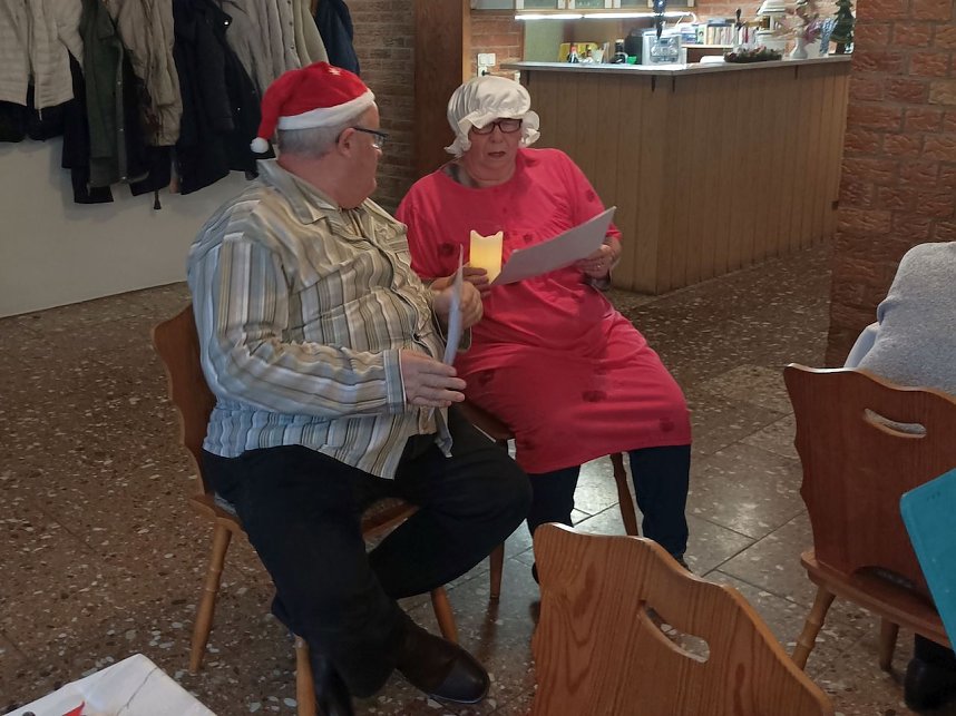 Nikolausfeier der WB 4 der Volkssolidarit&auml;t Sondershausen 