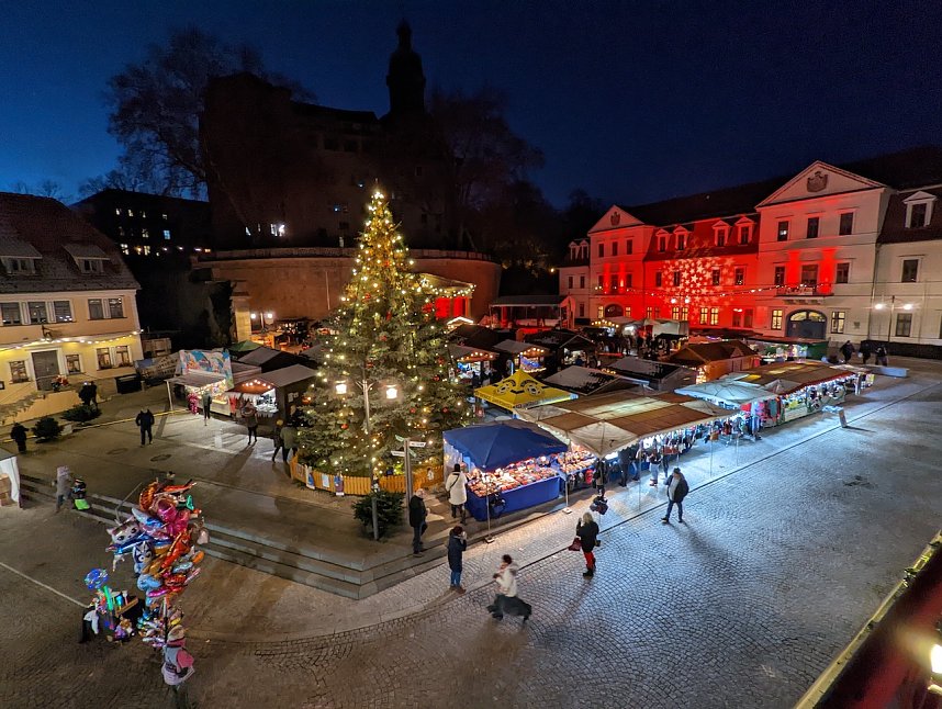 Auf dem Sondersh&auml;user Weihnachtsmarkt