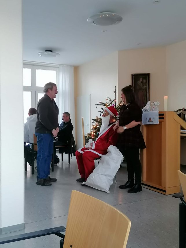 Weihnachtsfeier im Haus Jona der Novalis GmbH