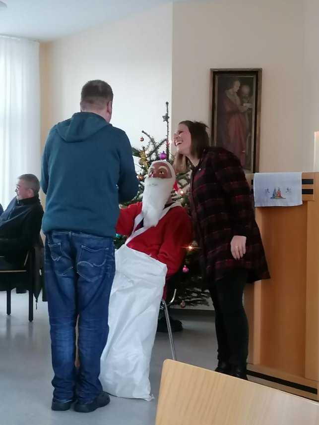 Weihnachtsfeier im Haus Jona der Novalis GmbH