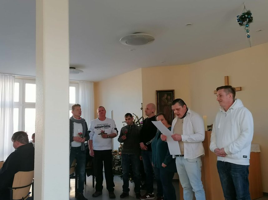 Weihnachtsfeier im Haus Jona der Novalis GmbH