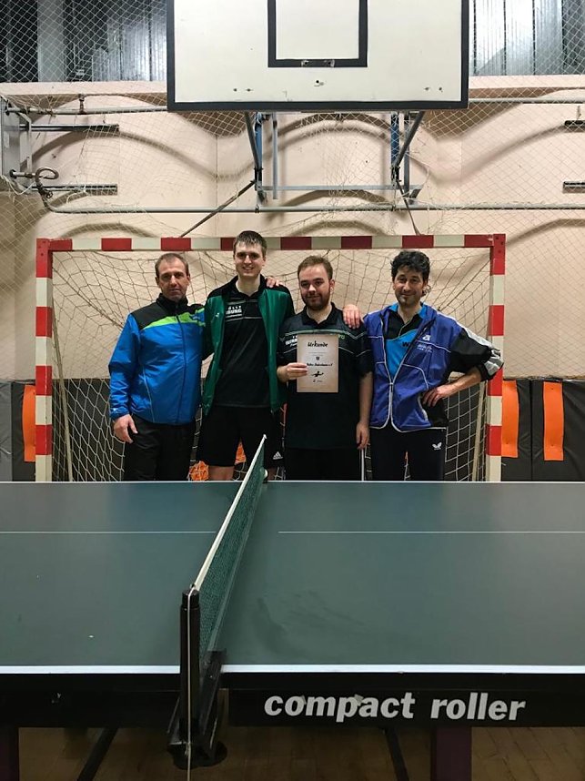 SV Elektro Sondershausen -  Ralf John, Julian Peter, Ulrich Steige, Lucas Bergmann