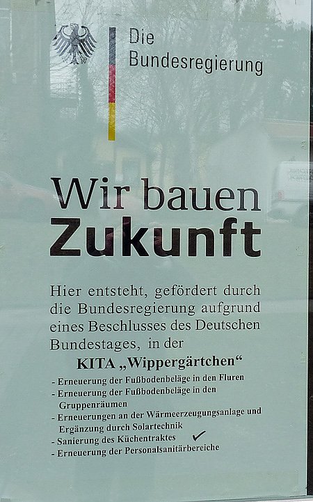 Sicherheitsrutschen montiert