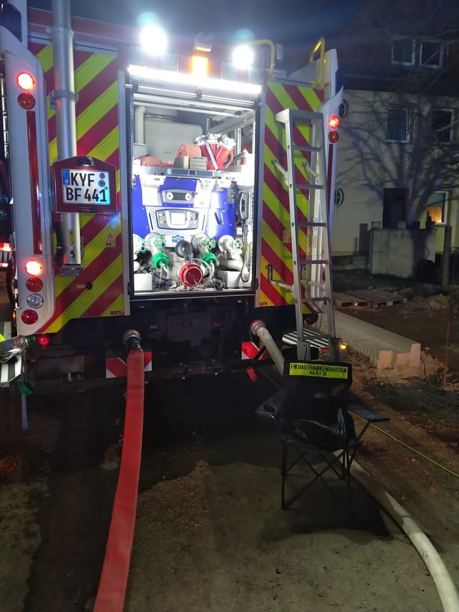 Brand in Bad Frankenhausen 