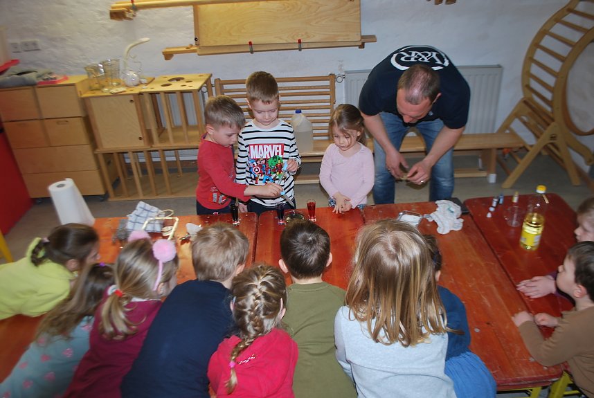 Projekttag "Dem Wasser auf der Spur" in der Kindervilla Bad Frankenhausen