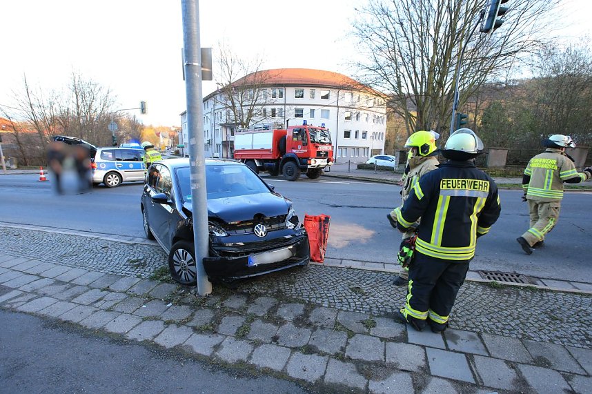 Unfall in Sondershausen