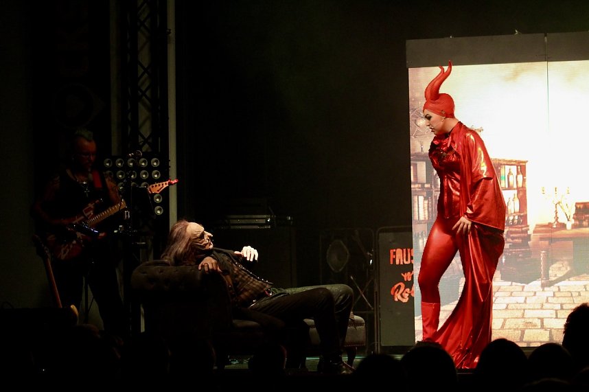 Rockthater "Faust n Roll" nach Goethe im Stocksen in Sondershausen