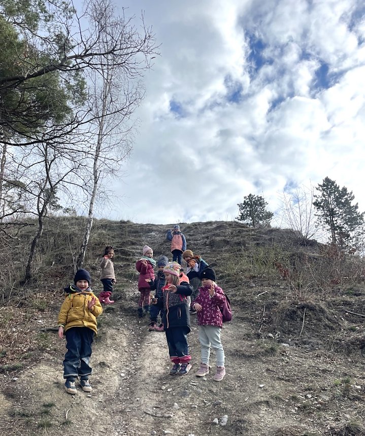 Wanderung wird bei und gro&szlig;geschrieben