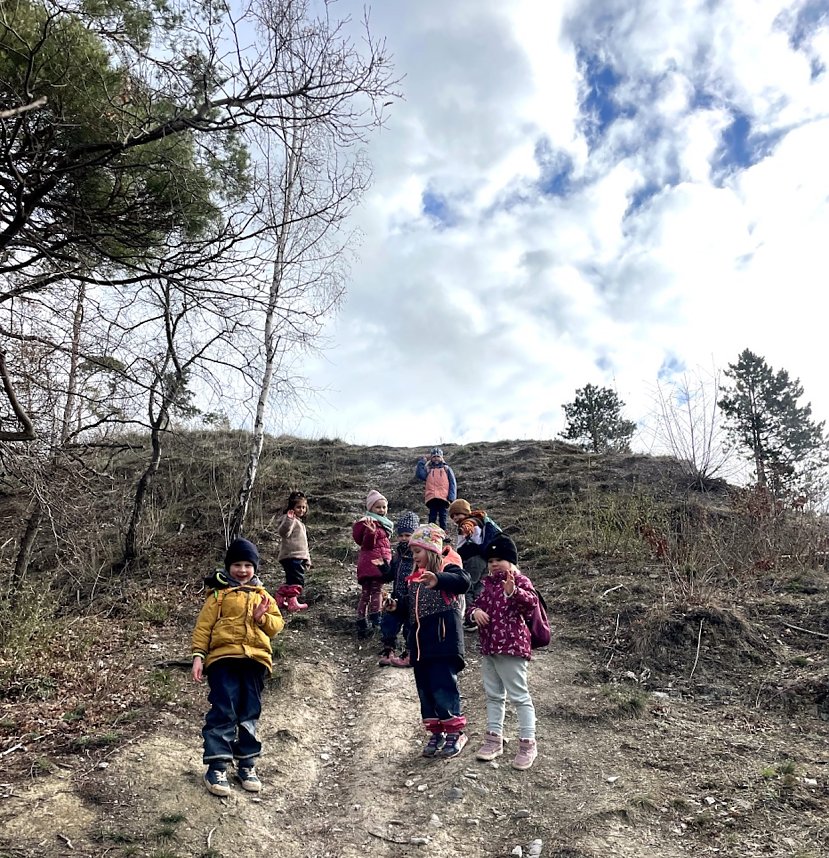 Wanderung wird bei und gro&szlig;geschrieben