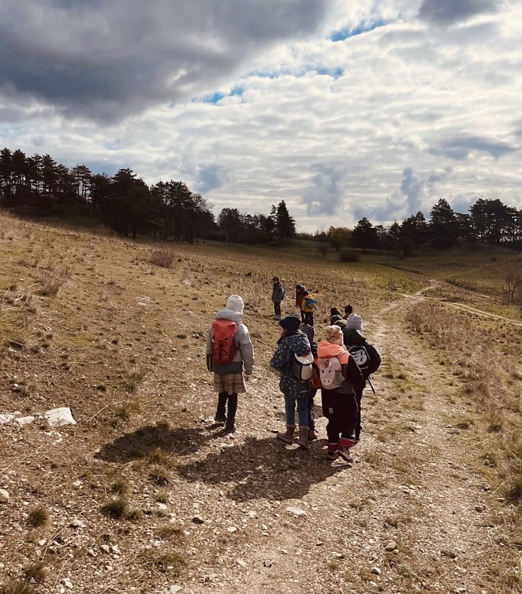 Wanderung wird bei und gro&szlig;geschrieben