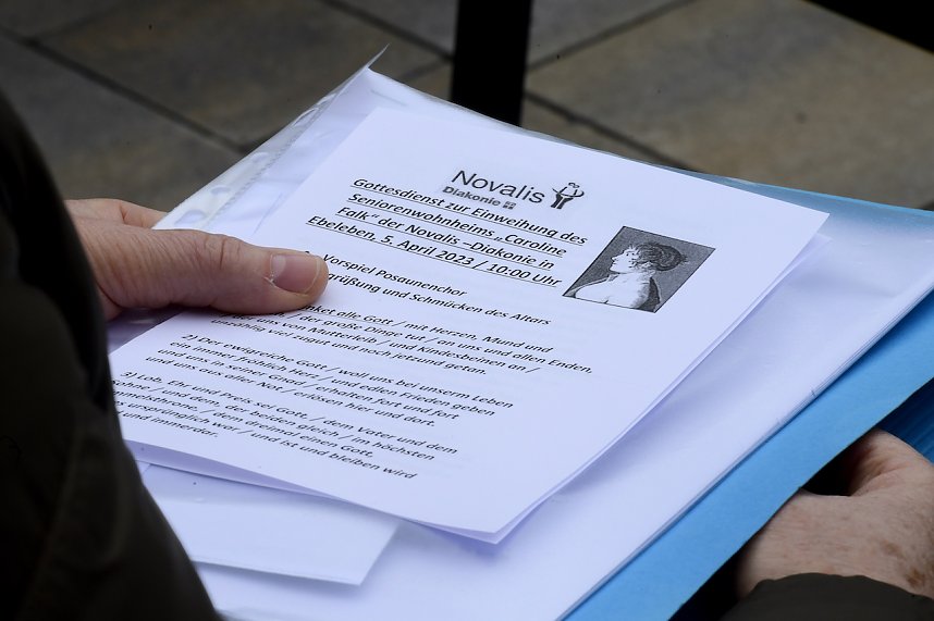 Feierliche Einweihung der Seniorenwohngemeinschaft Caroline Falk 