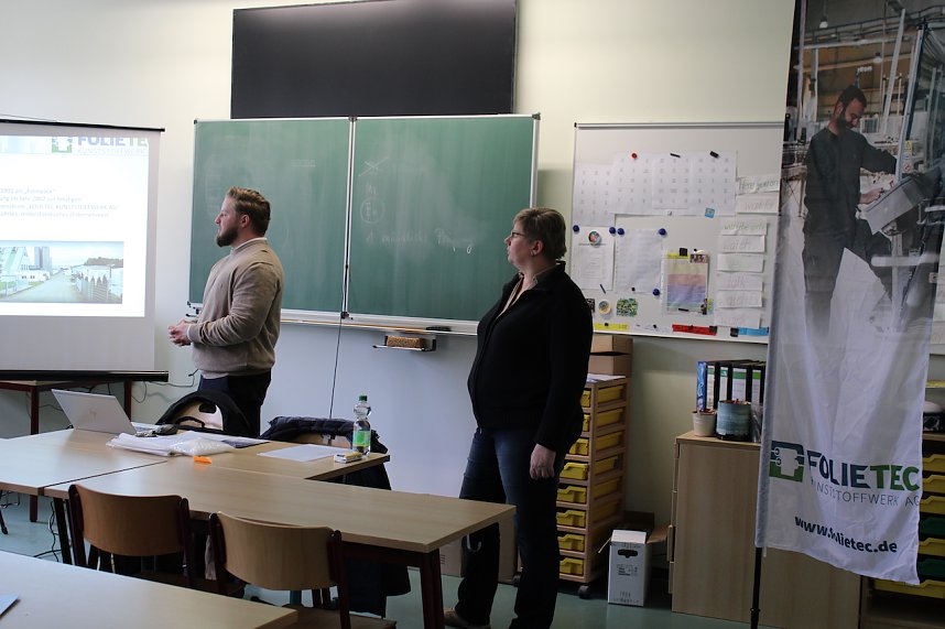 Schule trifft Wirtschaft - Regelschule Ro&szlig;leben