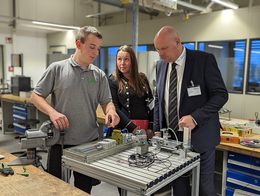 3. Unternehmensaustausch zu Gast bei WAGO