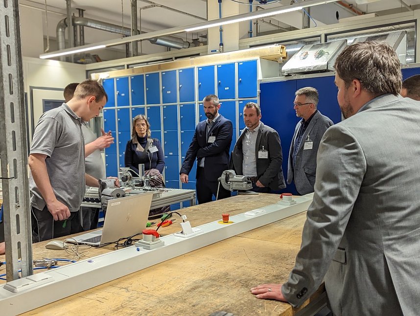 3. Unternehmensaustausch zu Gast bei WAGO