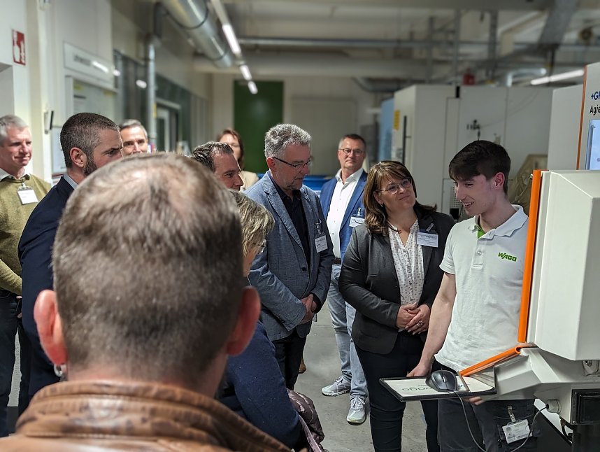3. Unternehmensaustausch zu Gast bei WAGO