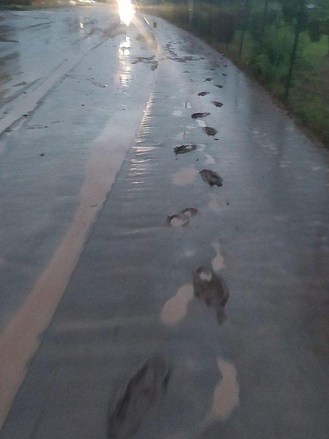 Starkregen setzt Stockhausen unter Wasser