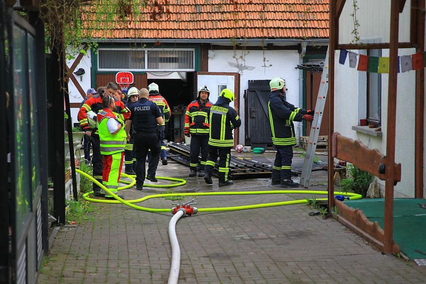 Wohnungsbrand in Keula